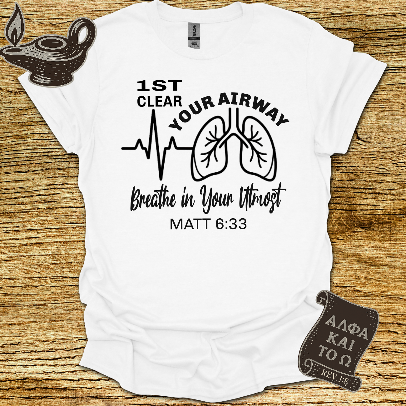 Kingdom First Matt 6:33 T-Shirt