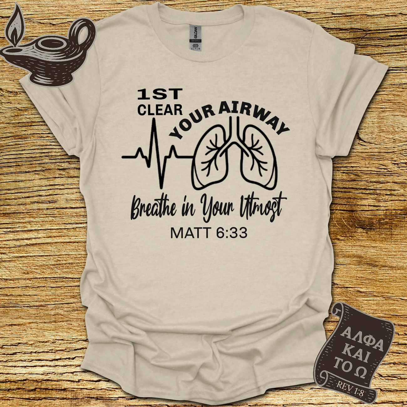 Kingdom First Matt 6:33 T-Shirt