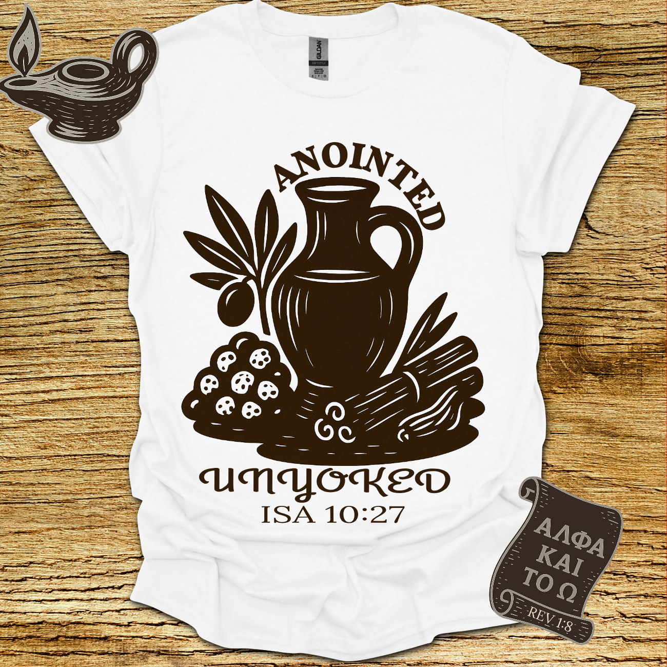 Unyoked  Isaiah 10:27 T-shirt