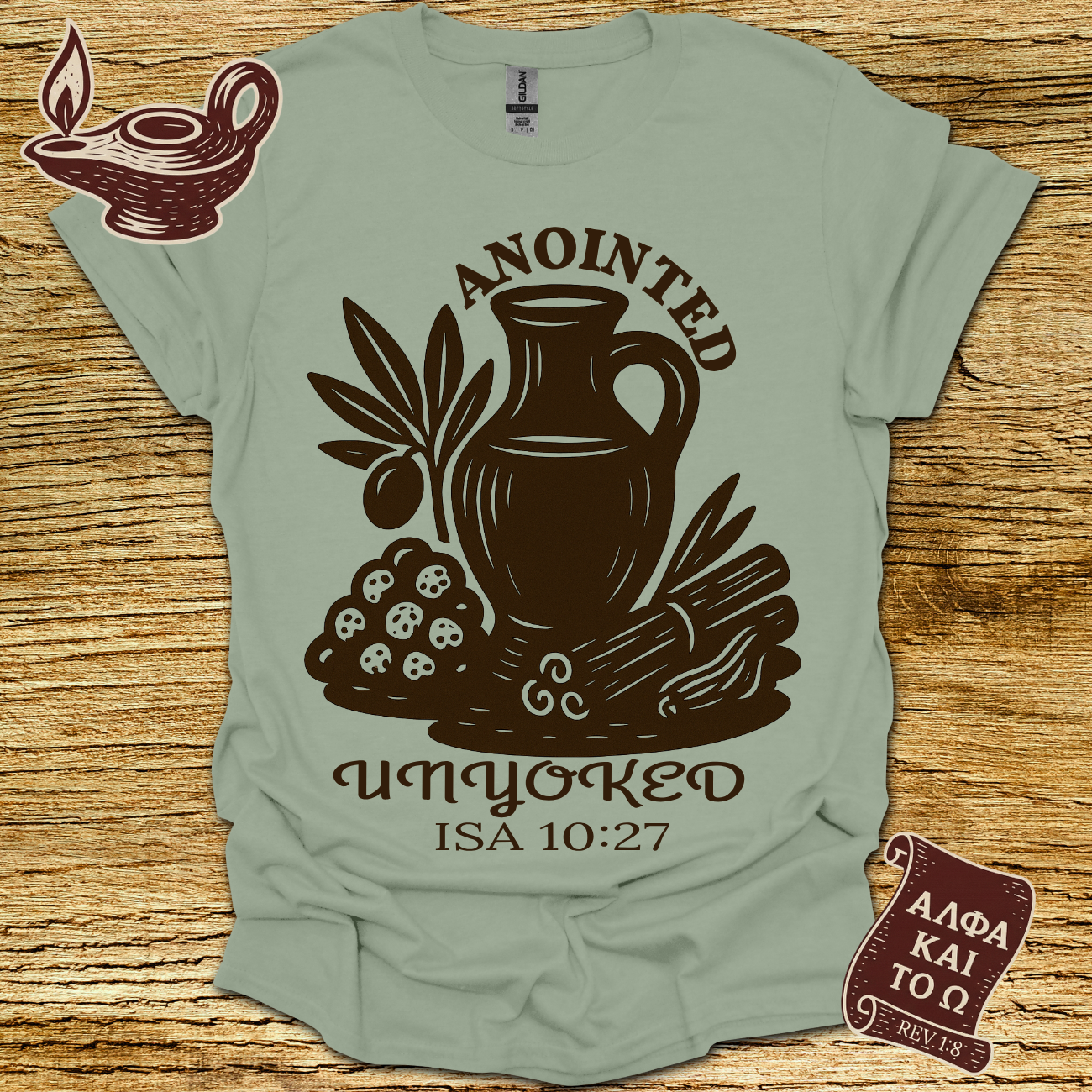Unyoked  Isaiah 10:27 T-shirt