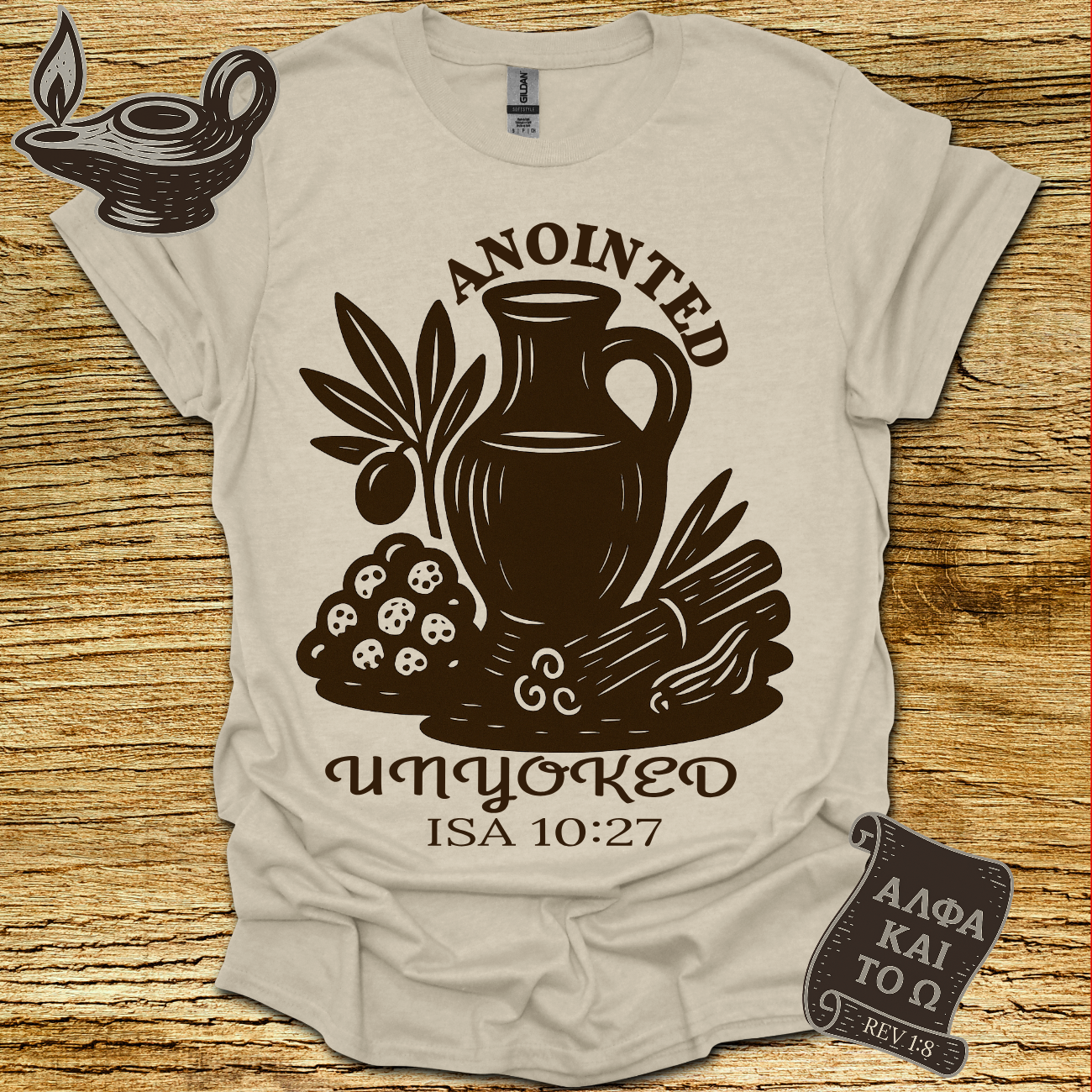 Unyoked  Isaiah 10:27 T-shirt