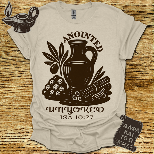 Unyoked  Isaiah 10:27 T-shirt