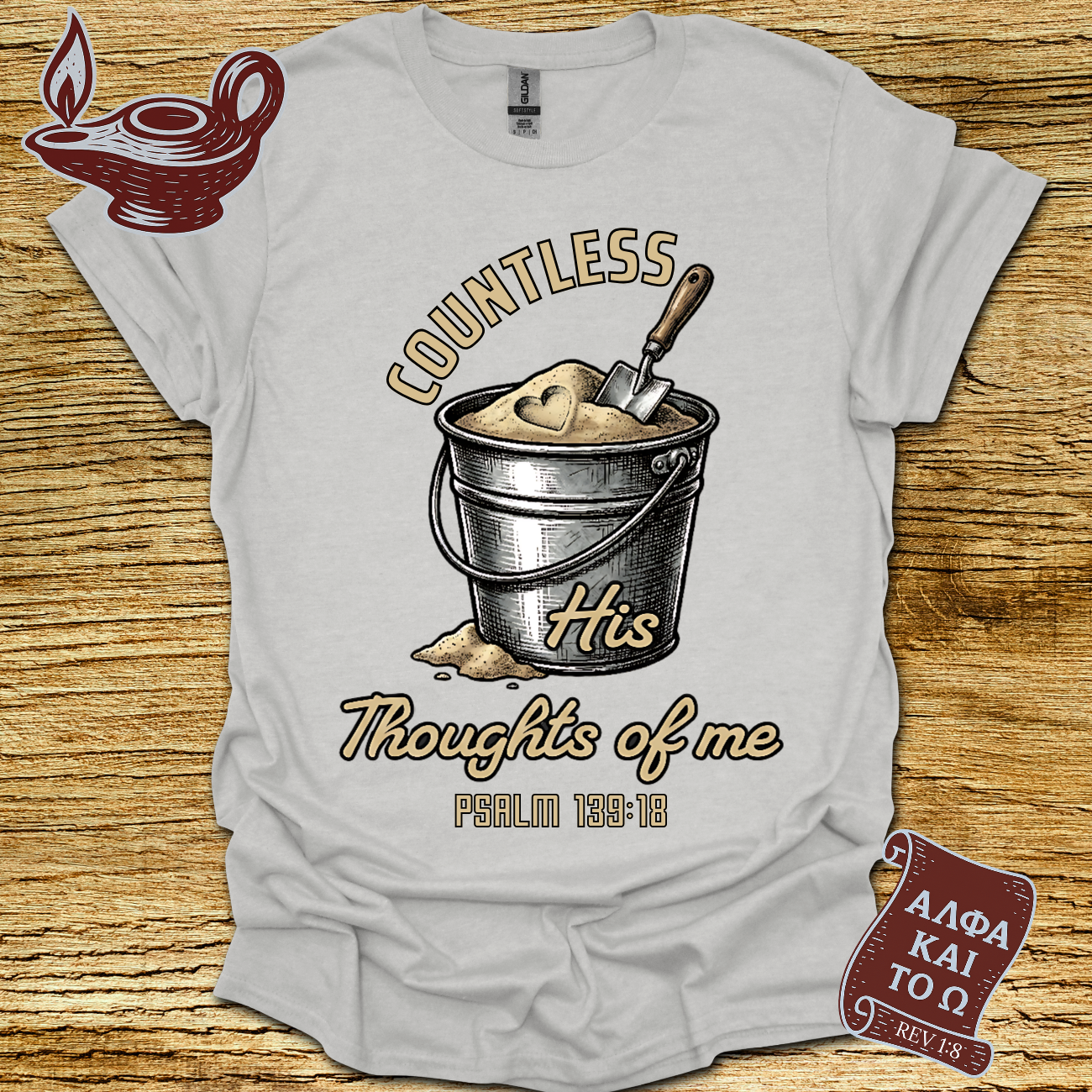 Countless Psalm 139:18 T-shirt