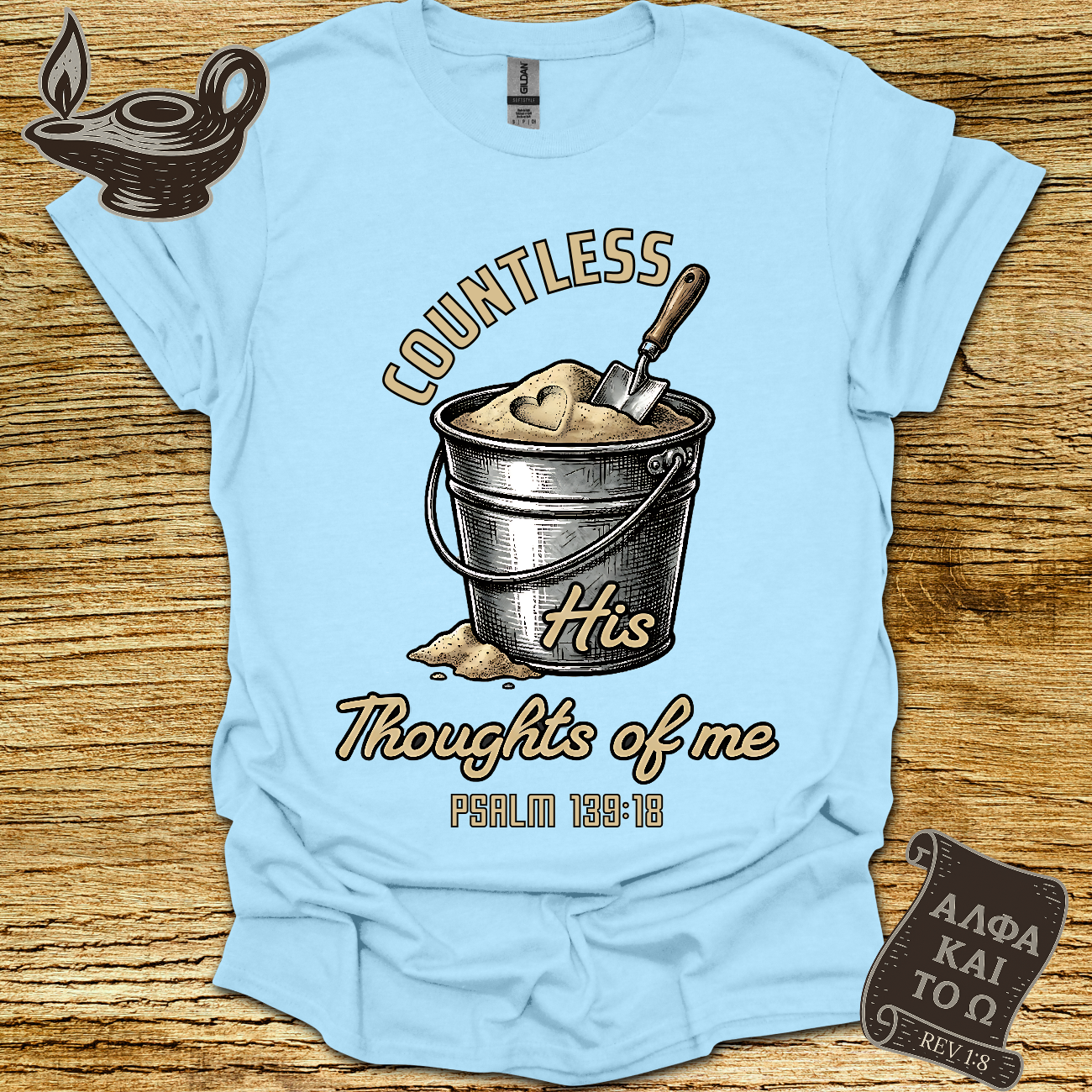 Countless Psalm 139:18 T-shirt