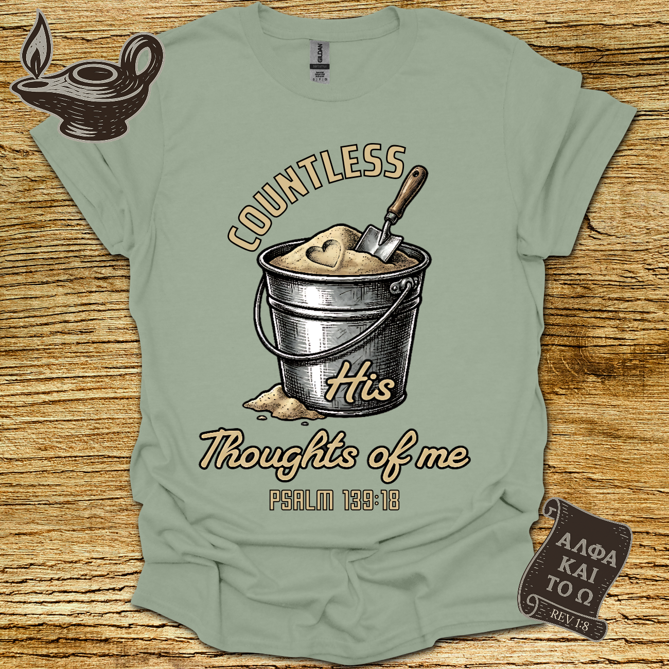 Countless Psalm 139:18 T-shirt