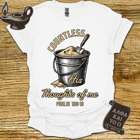 Countless Psalm 139:18 T-shirt