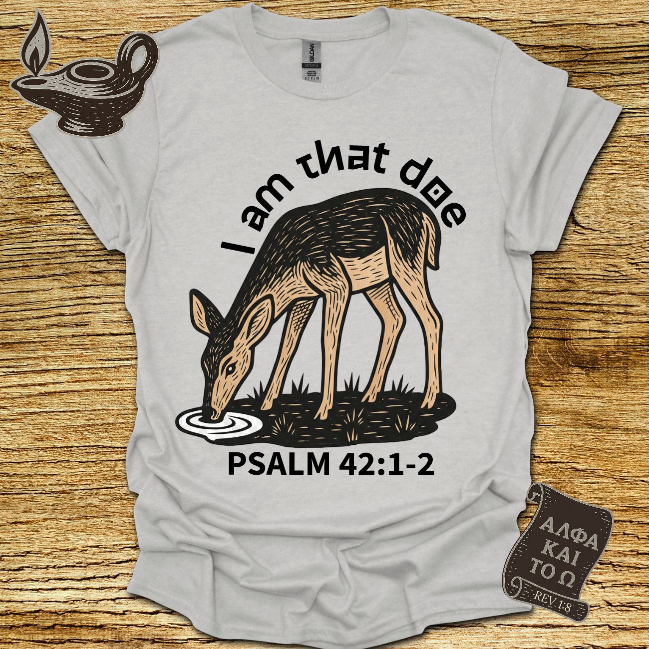 Doe Psalm 42:1‑2 T-shirt