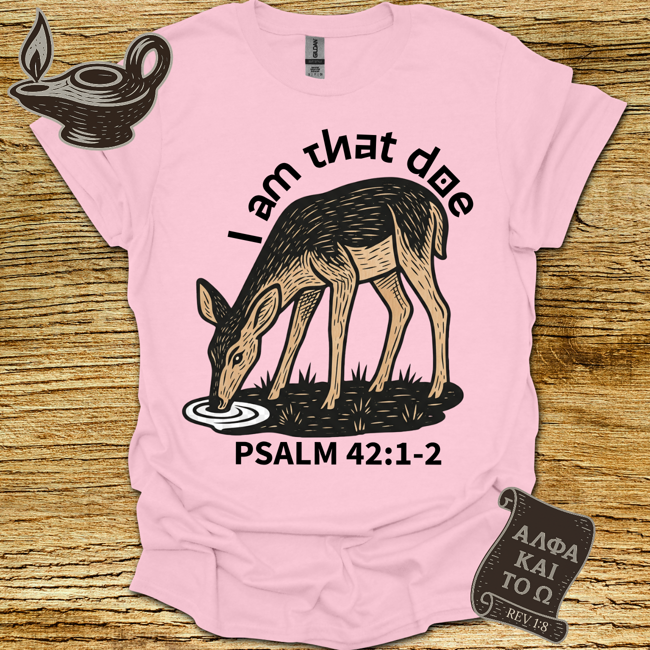 Doe Psalm 42:1‑2 T-shirt