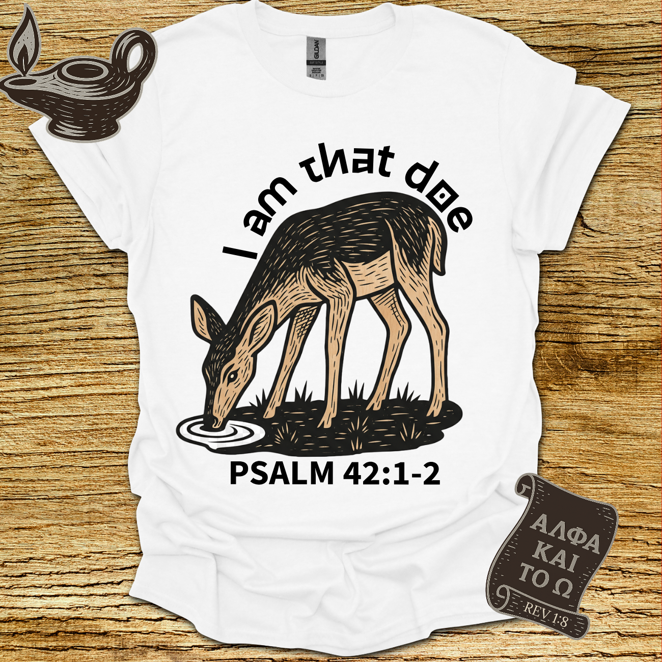 Doe Psalm 42:1‑2 T-shirt
