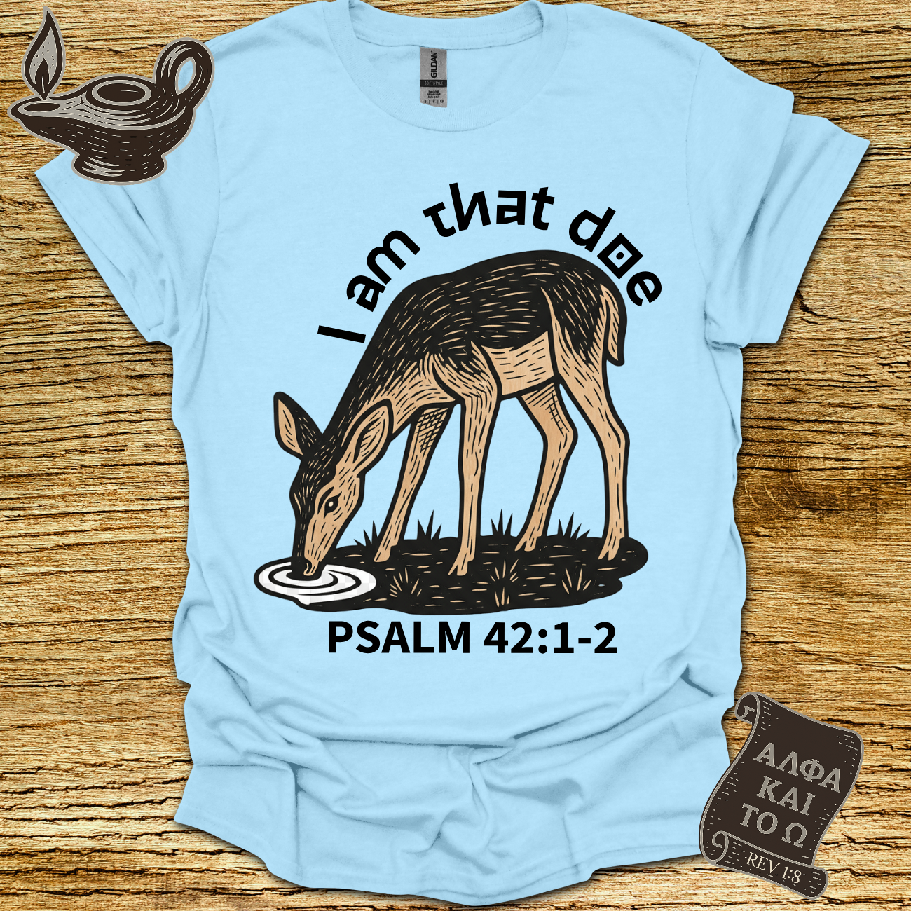Doe Psalm 42:1‑2 T-shirt