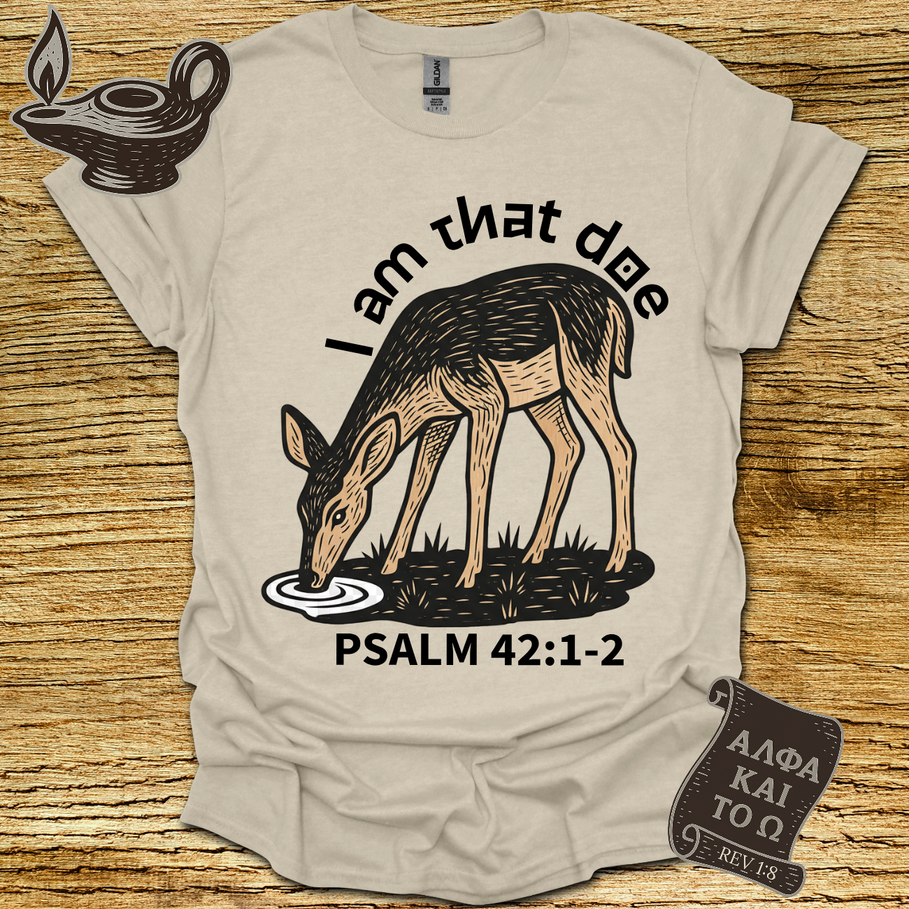 Doe Psalm 42:1‑2 T-shirt