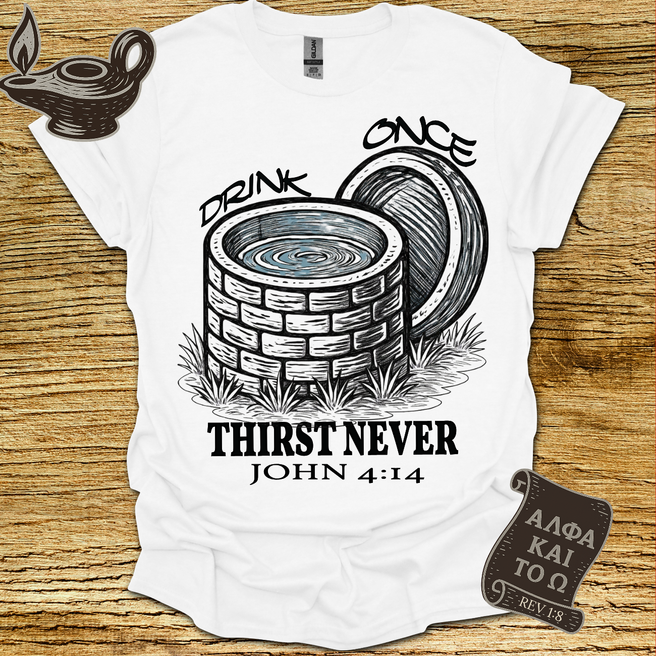 Drink John 4:14 T-shirt