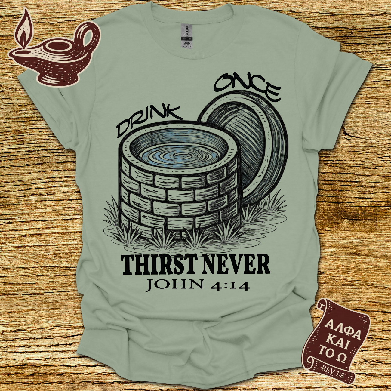 Drink John 4:14 T-shirt