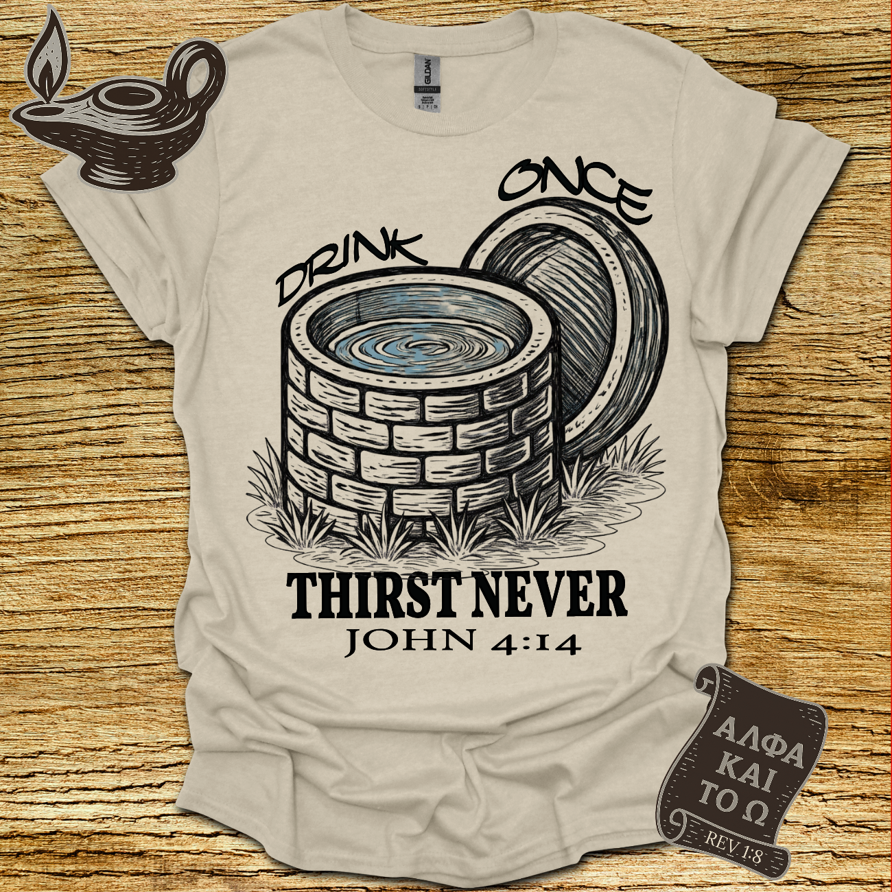 Drink John 4:14 T-shirt