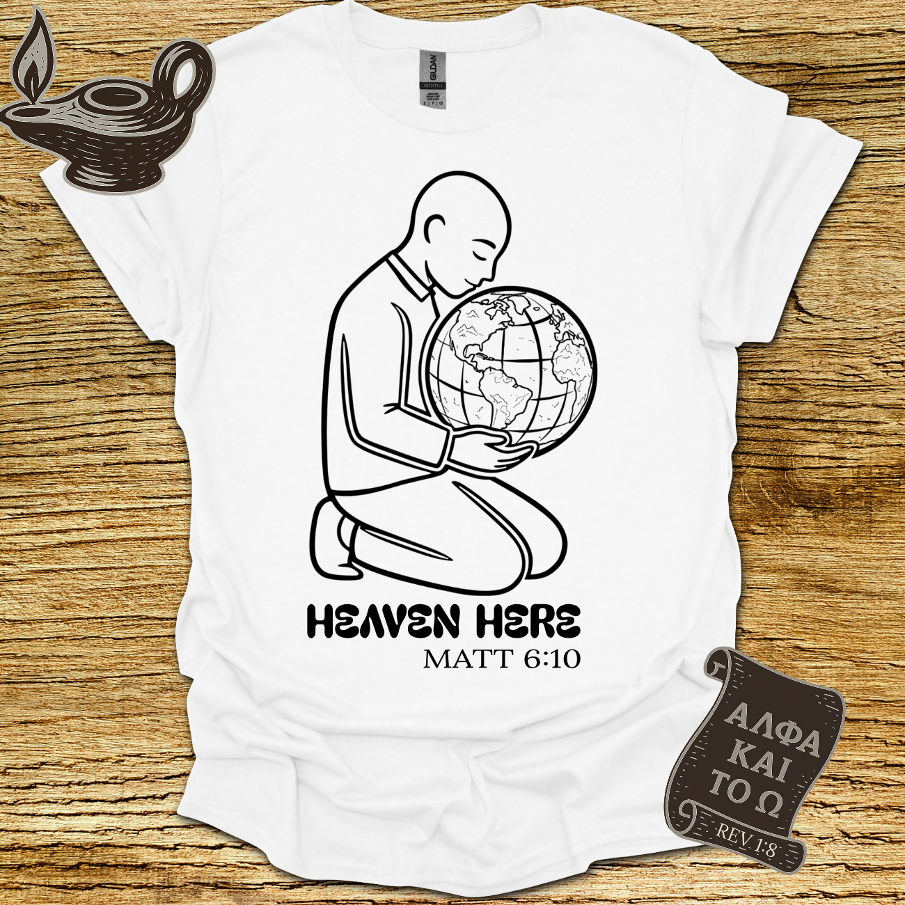 On Earth Matthew 6:10 T-shirt