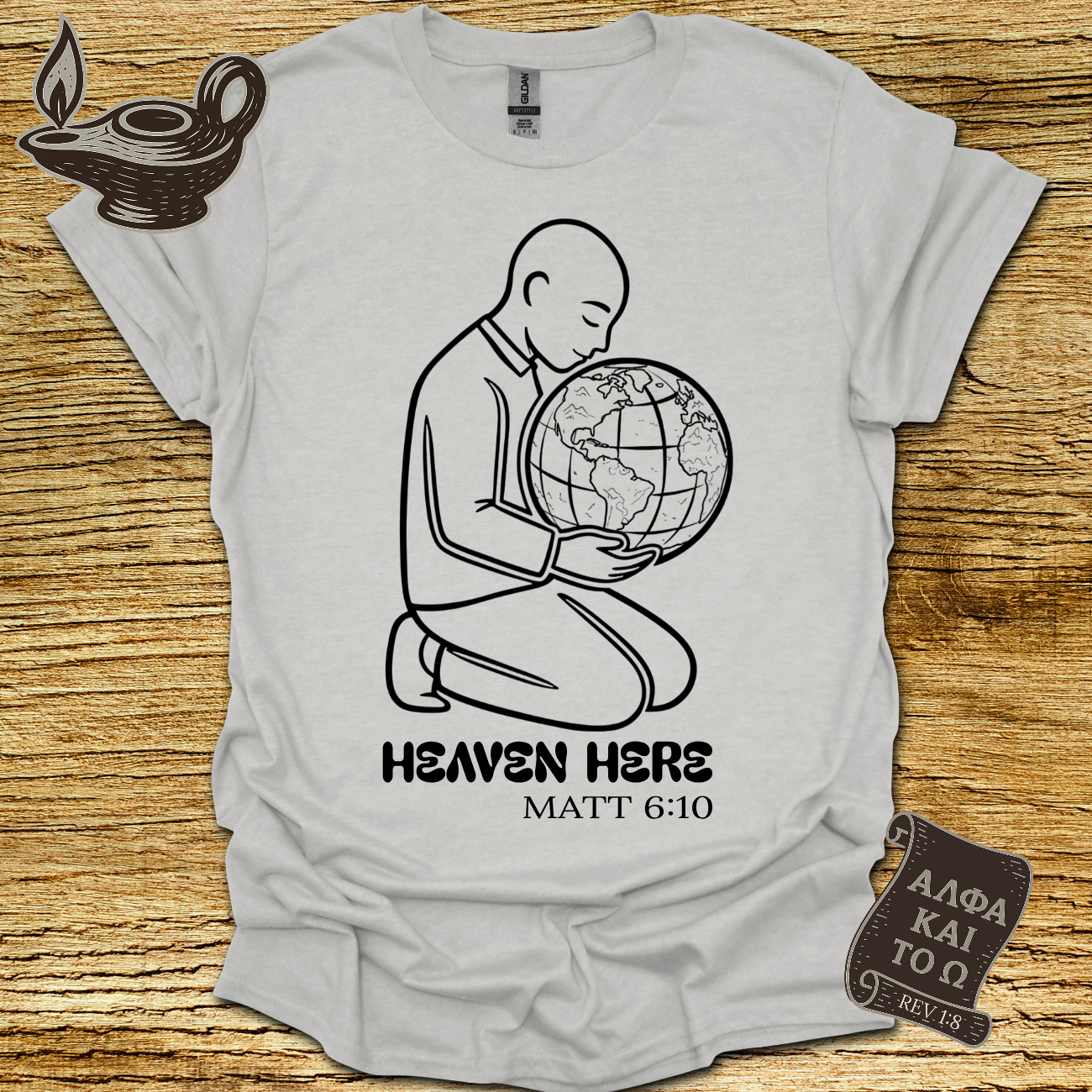 On Earth Matthew 6:10 T-shirt