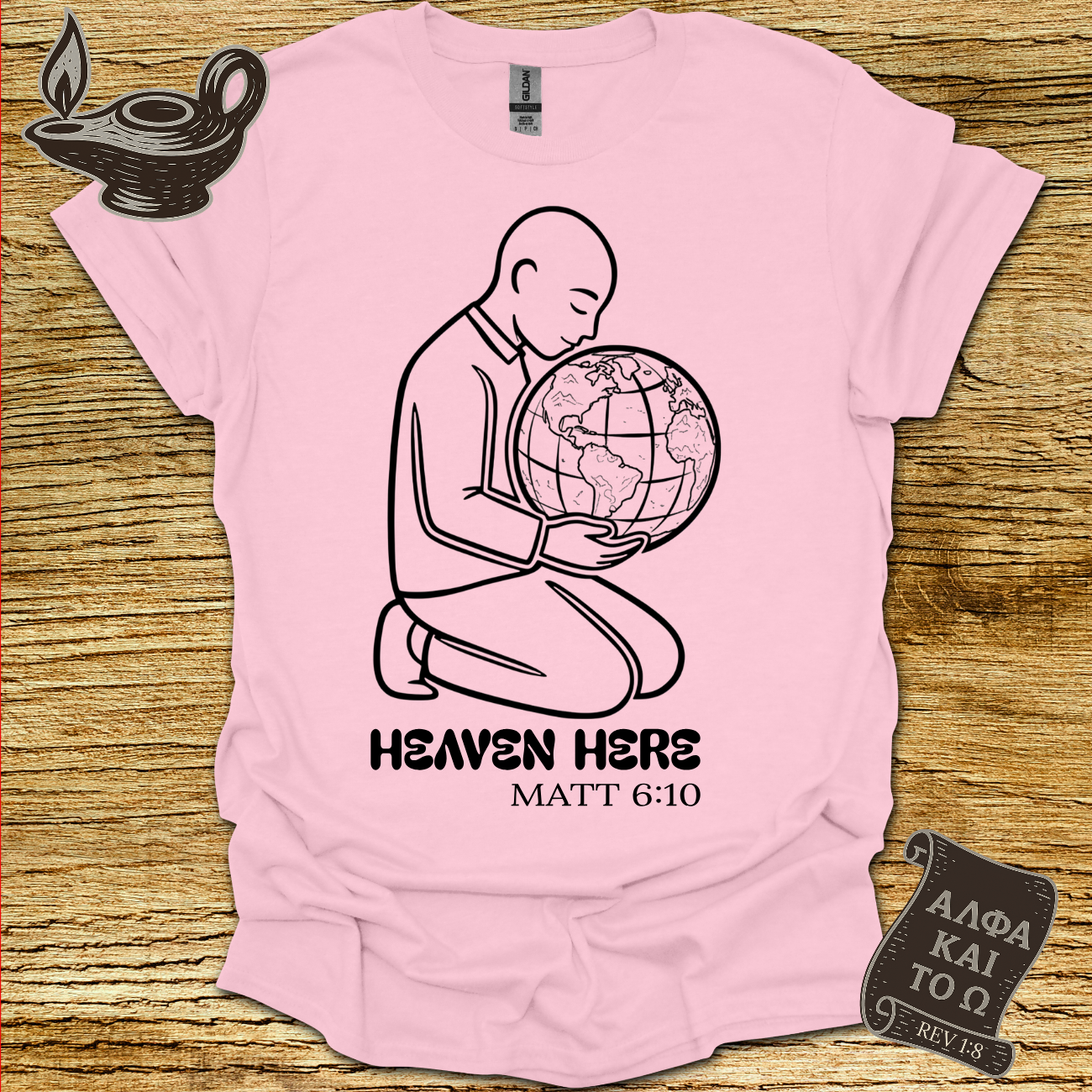 On Earth Matthew 6:10 T-shirt