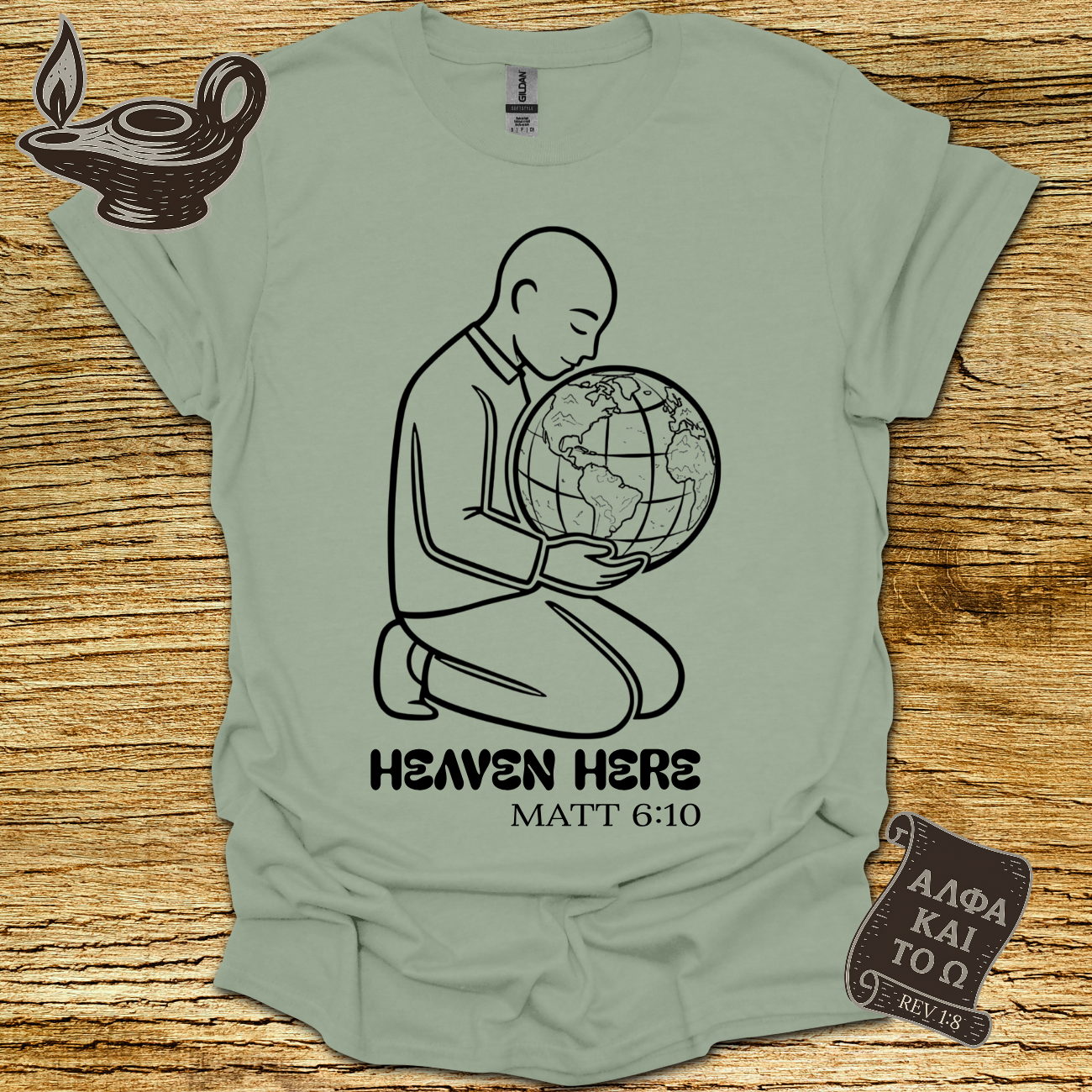 On Earth Matthew 6:10 T-shirt