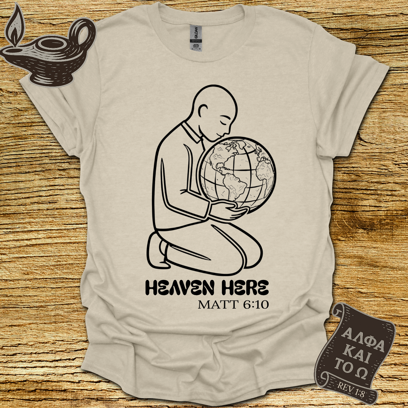 On Earth Matthew 6:10 T-shirt