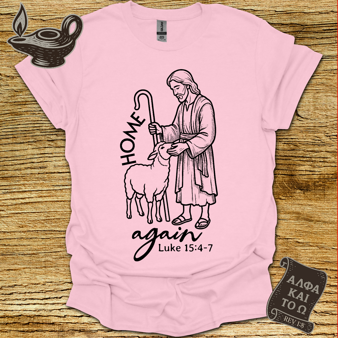 Home Again Luke 15:4‑7 T-Shirt