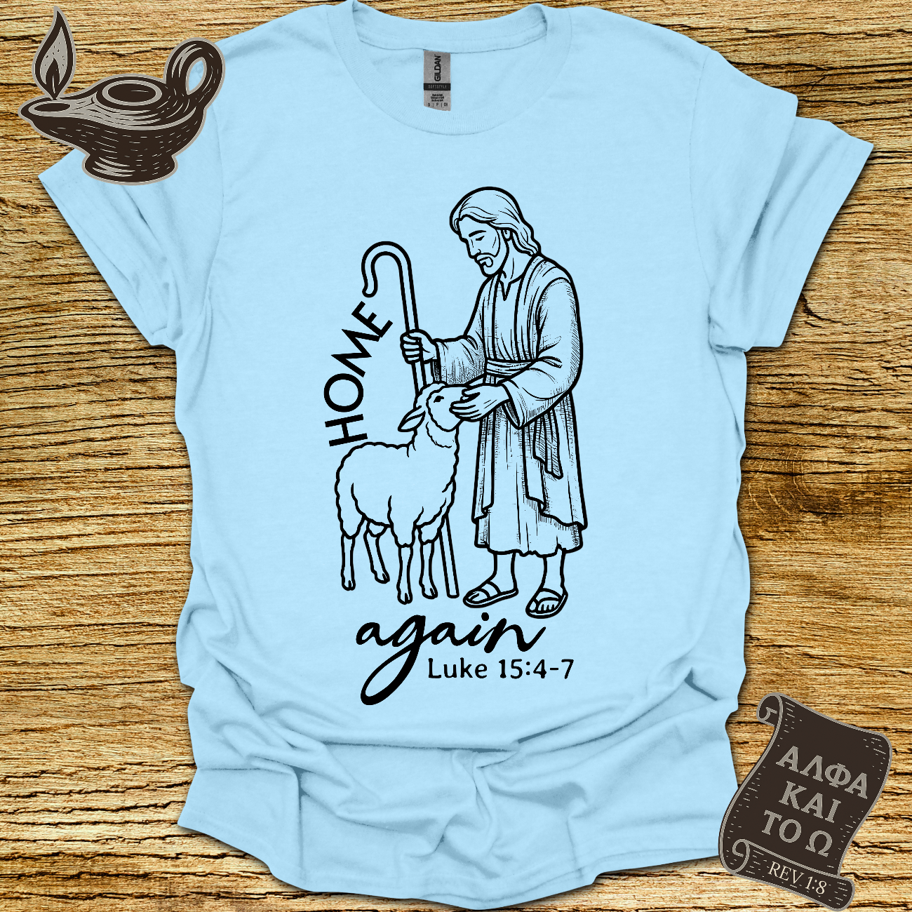 Home Again Luke 15:4‑7 T-Shirt
