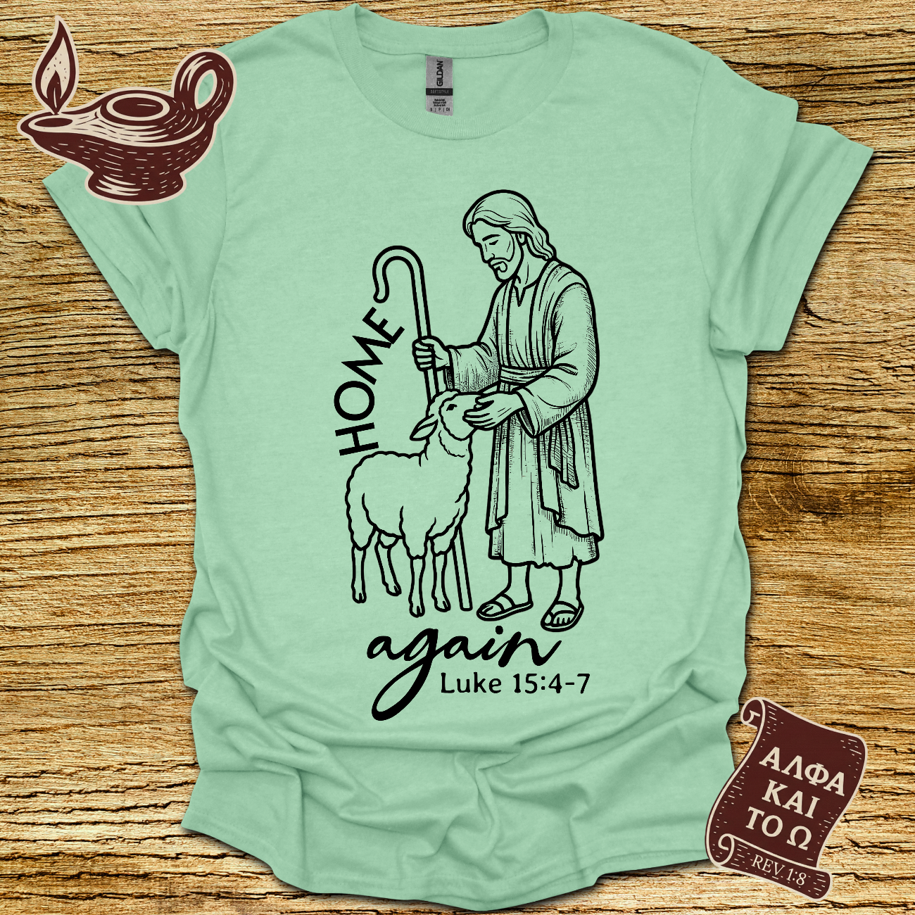 Home Again Luke 15:4‑7 T-Shirt