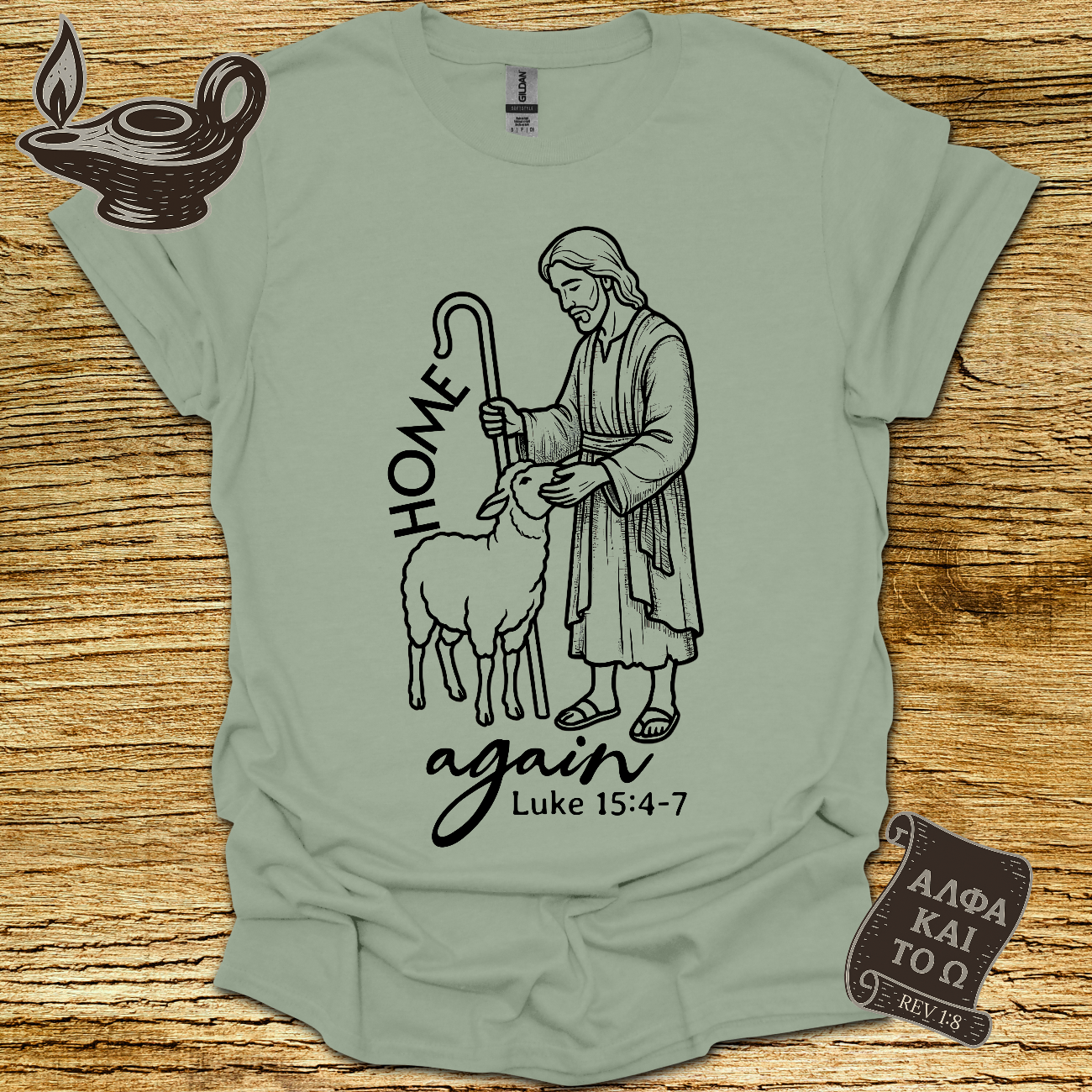 Home Again Luke 15:4‑7 T-Shirt