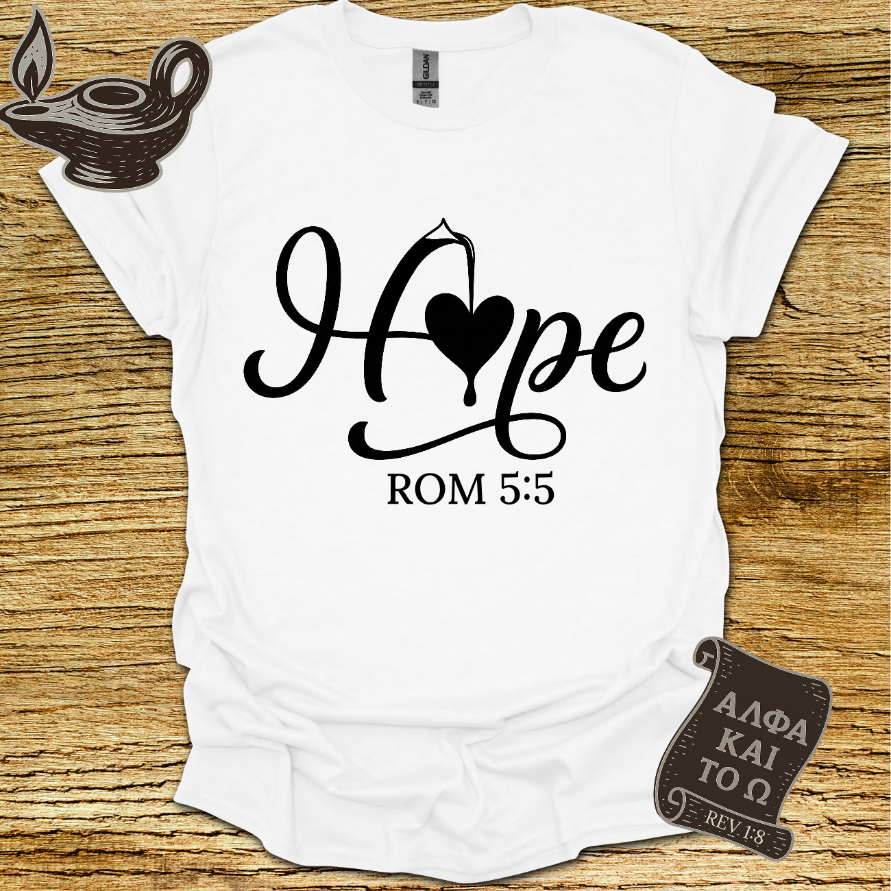 Hope Romans 5:5 T-shirt