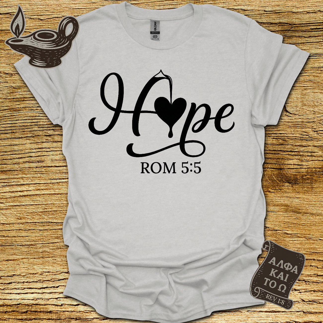 Hope Romans 5:5 T-shirt