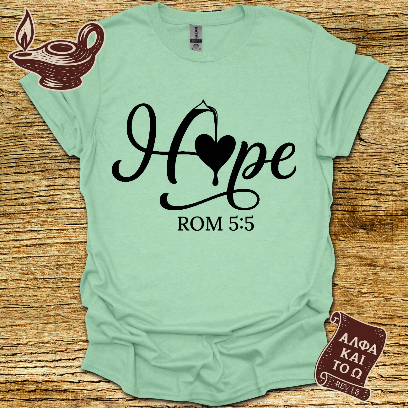 Hope Romans 5:5 T-shirt