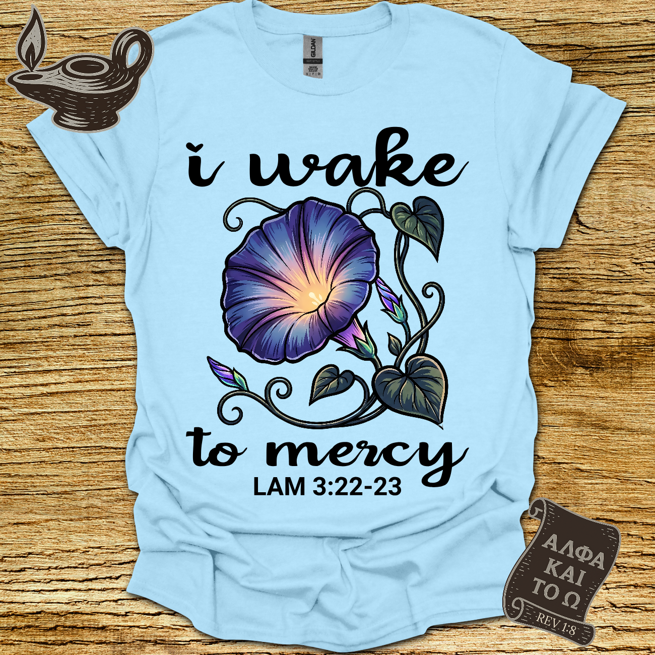 I Wake LAM 3:22-23 T-shirt