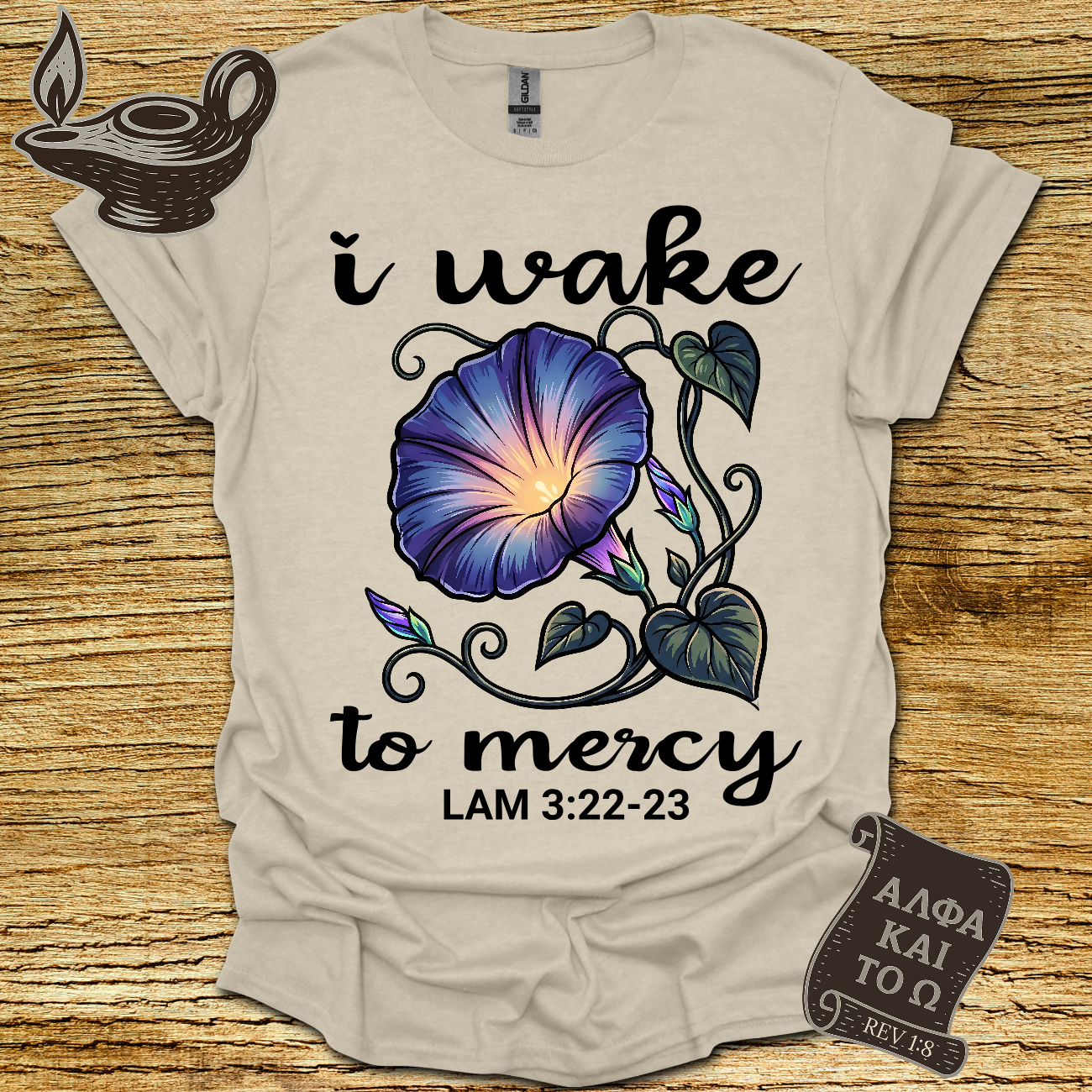 I Wake LAM 3:22-23 T-shirt