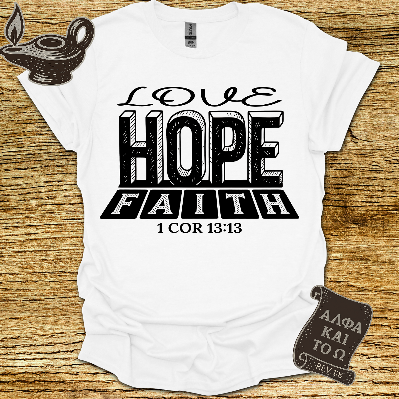 1 Corinthians 13:13 T-shirt