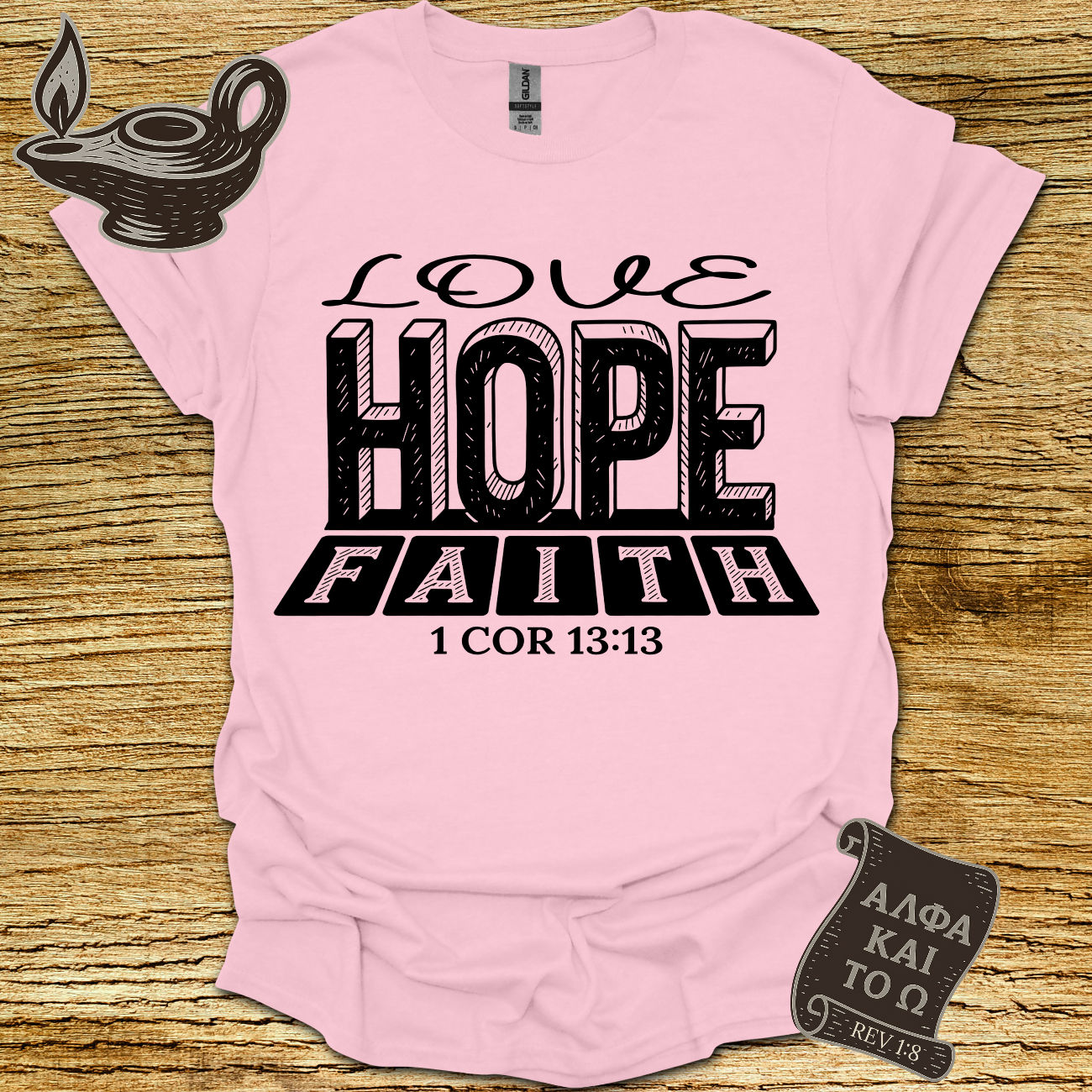 1 Corinthians 13:13 T-shirt