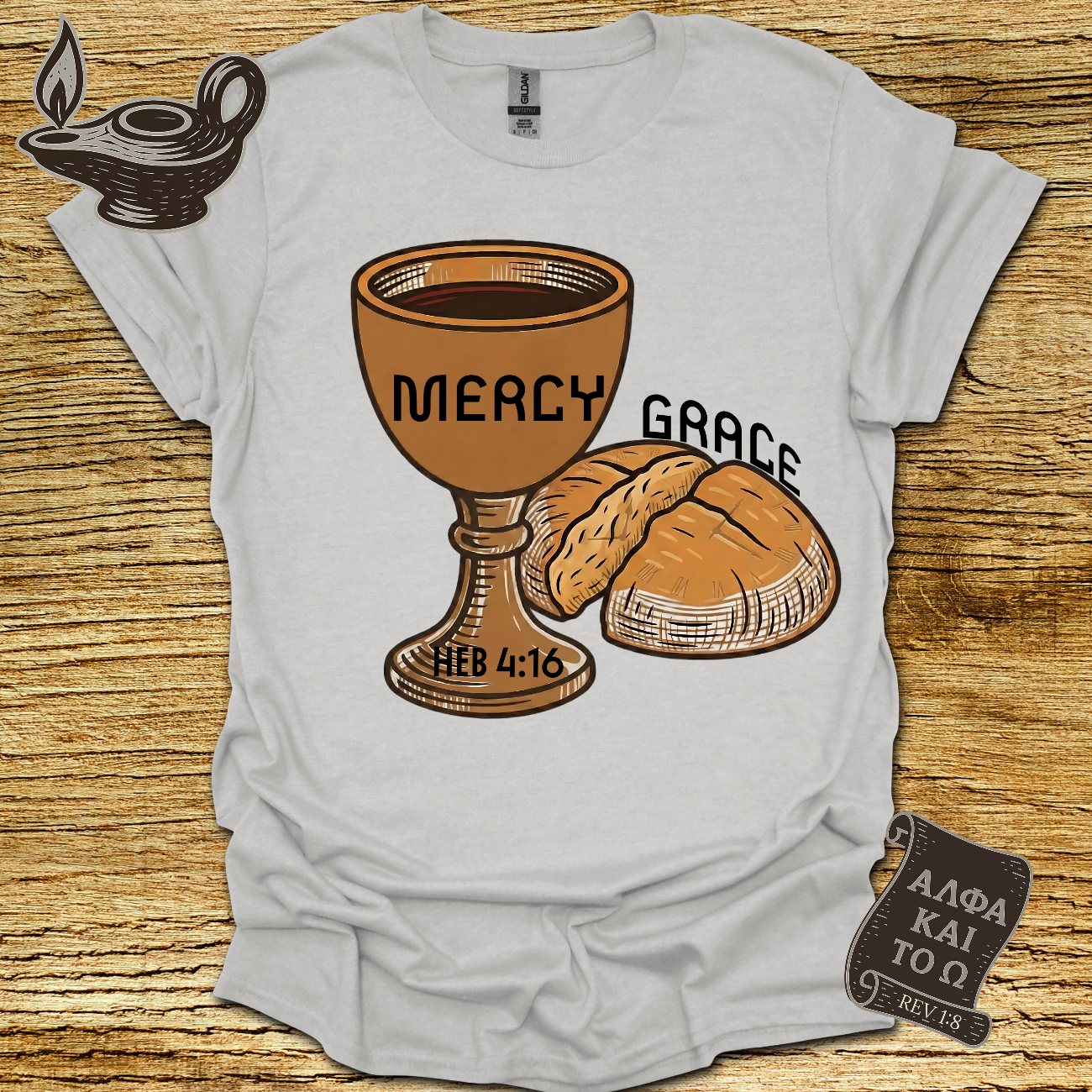Mercy Hebrews 4:16 T-shirt