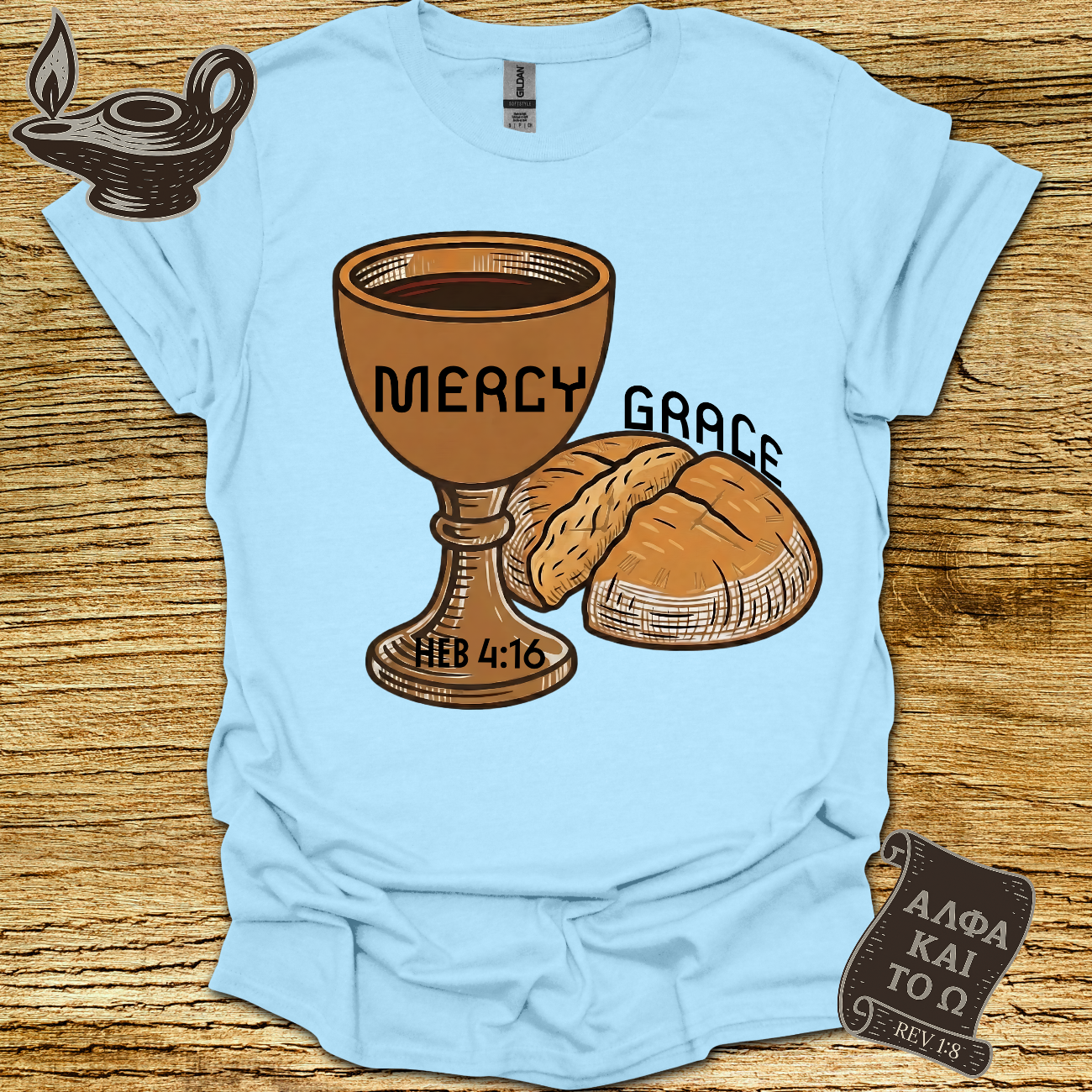 Mercy Hebrews 4:16 T-shirt