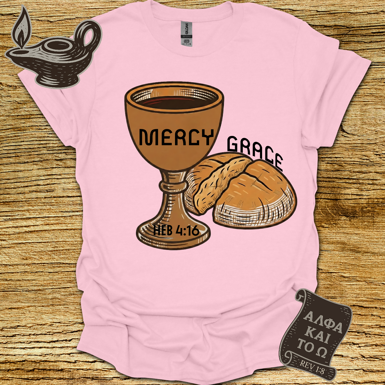 Mercy Hebrews 4:16 T-shirt