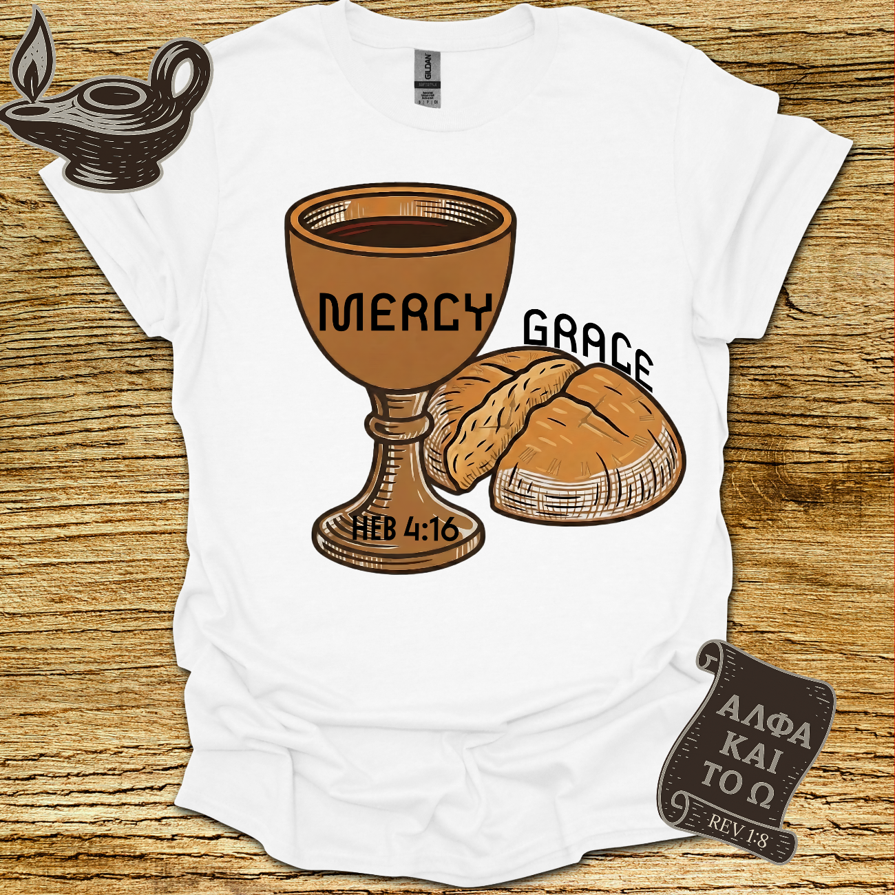 Mercy Hebrews 4:16 T-shirt