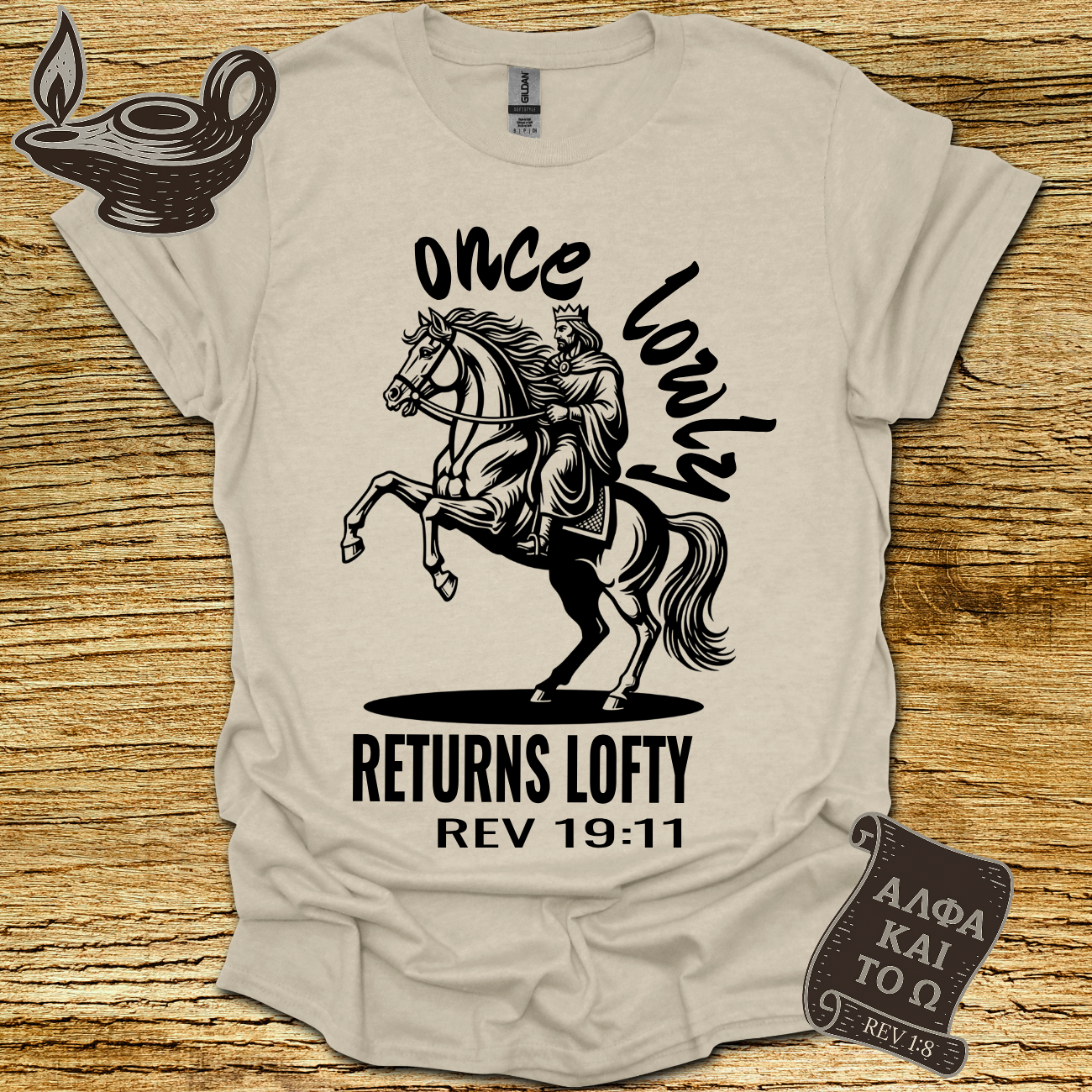 Lofty Revelation 19:11 T-shirt