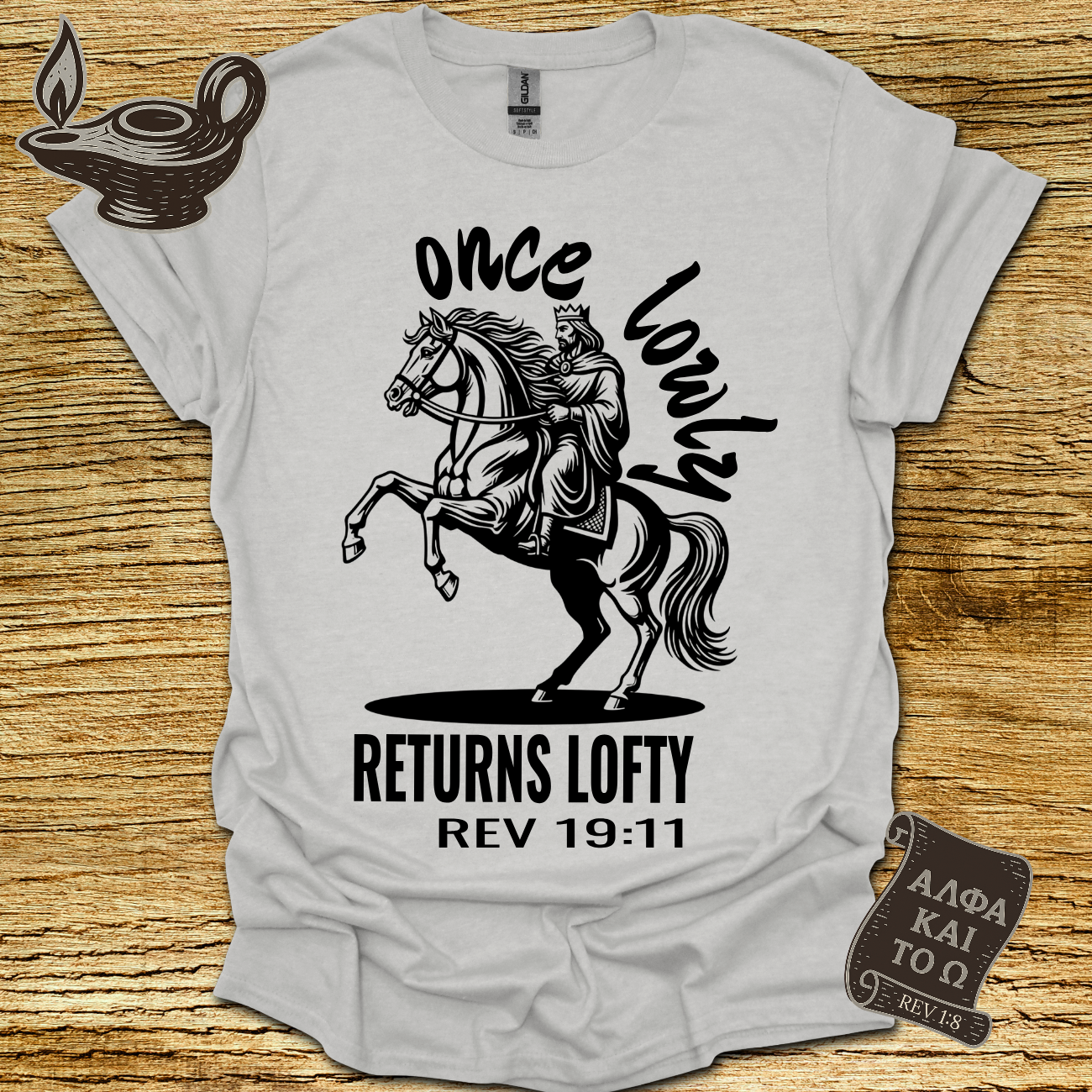 Lofty Revelation 19:11 T-shirt
