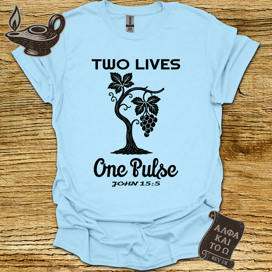 One Pulse – John 15:5 T-Shirt