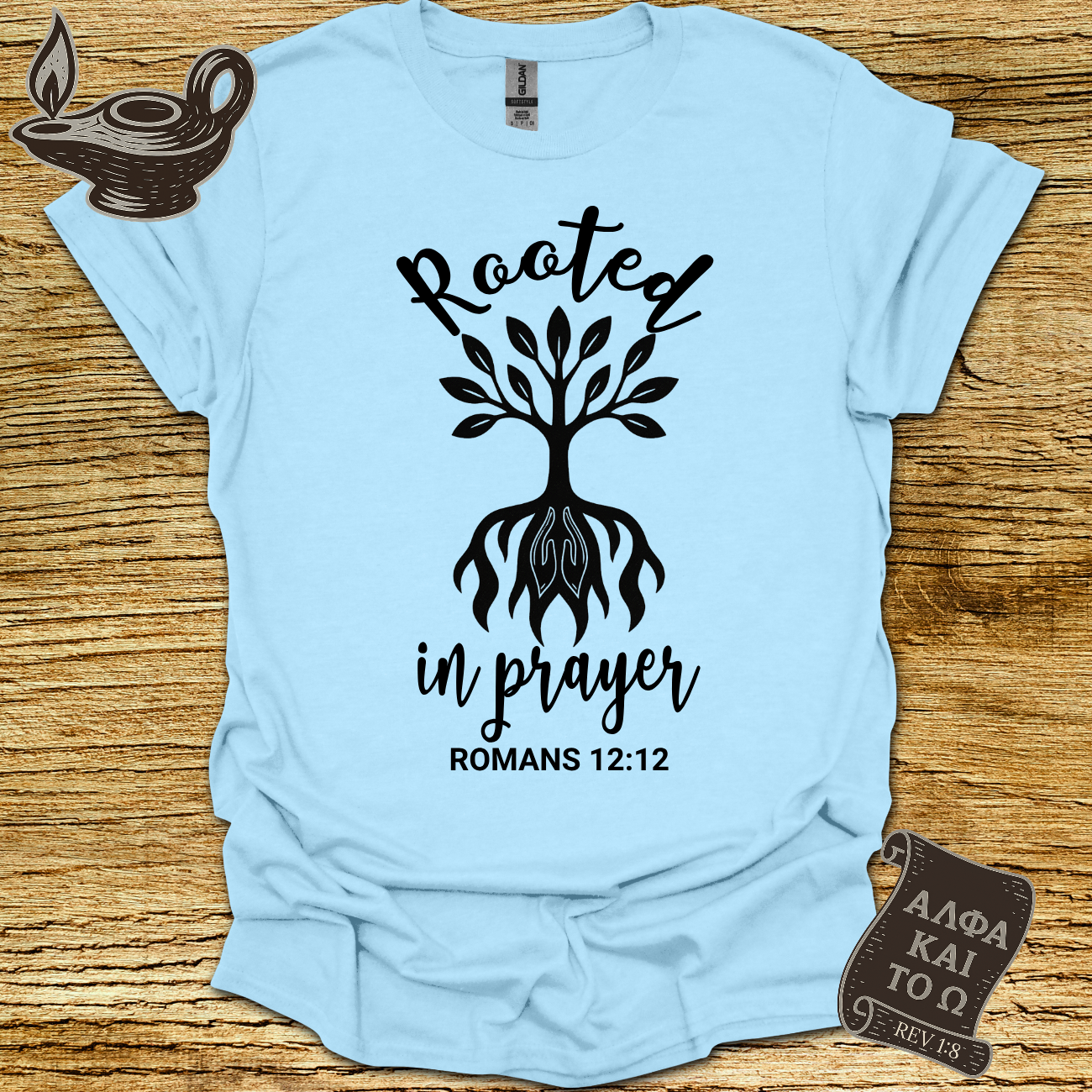 Rooted Romans 12:12 T-Shirt