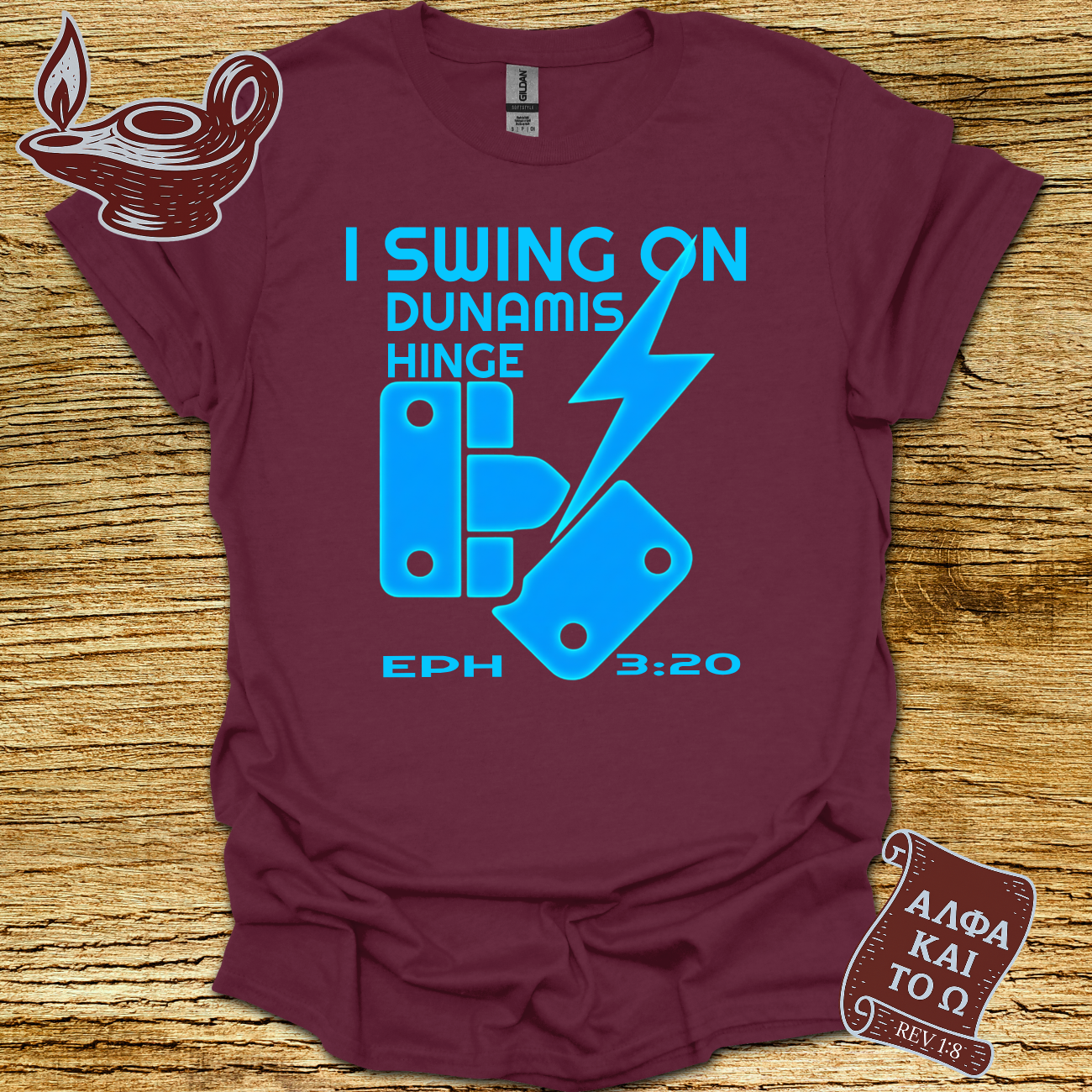 I Swing Ephesians 3:20 T-Shirt