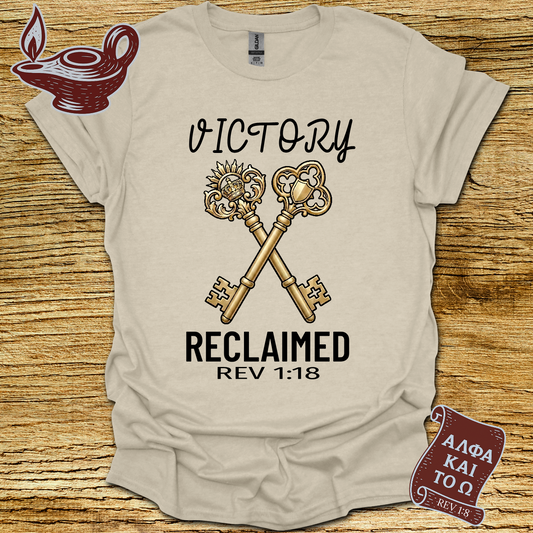 Victory Revelation 1:18 T-shirt