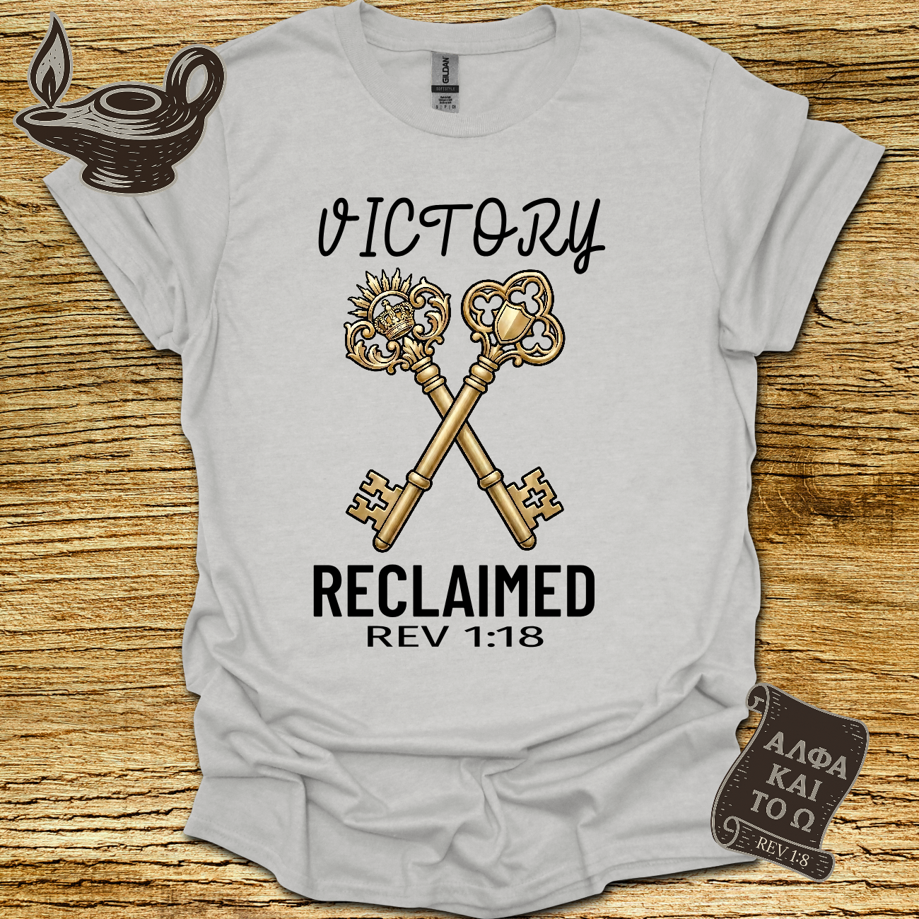 Victory Revelation 1:18 T-shirt