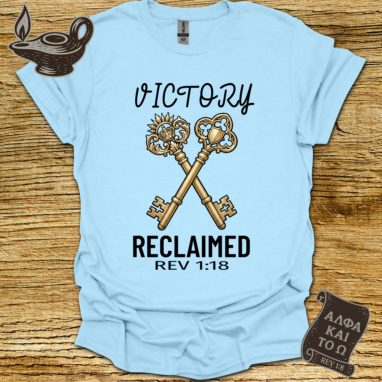 Victory Revelation 1:18 T-shirt