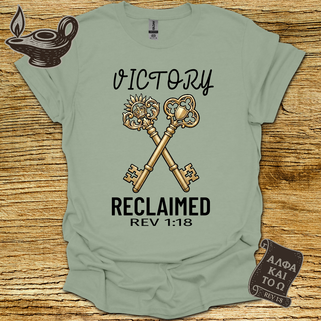 Victory Revelation 1:18 T-shirt