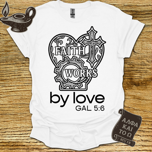 By Love Galatians 5:6 T-shirt