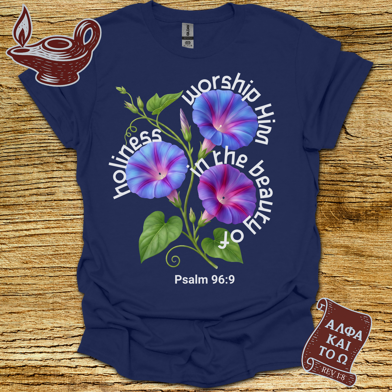 Worship Psalm 96:9 T-shirt